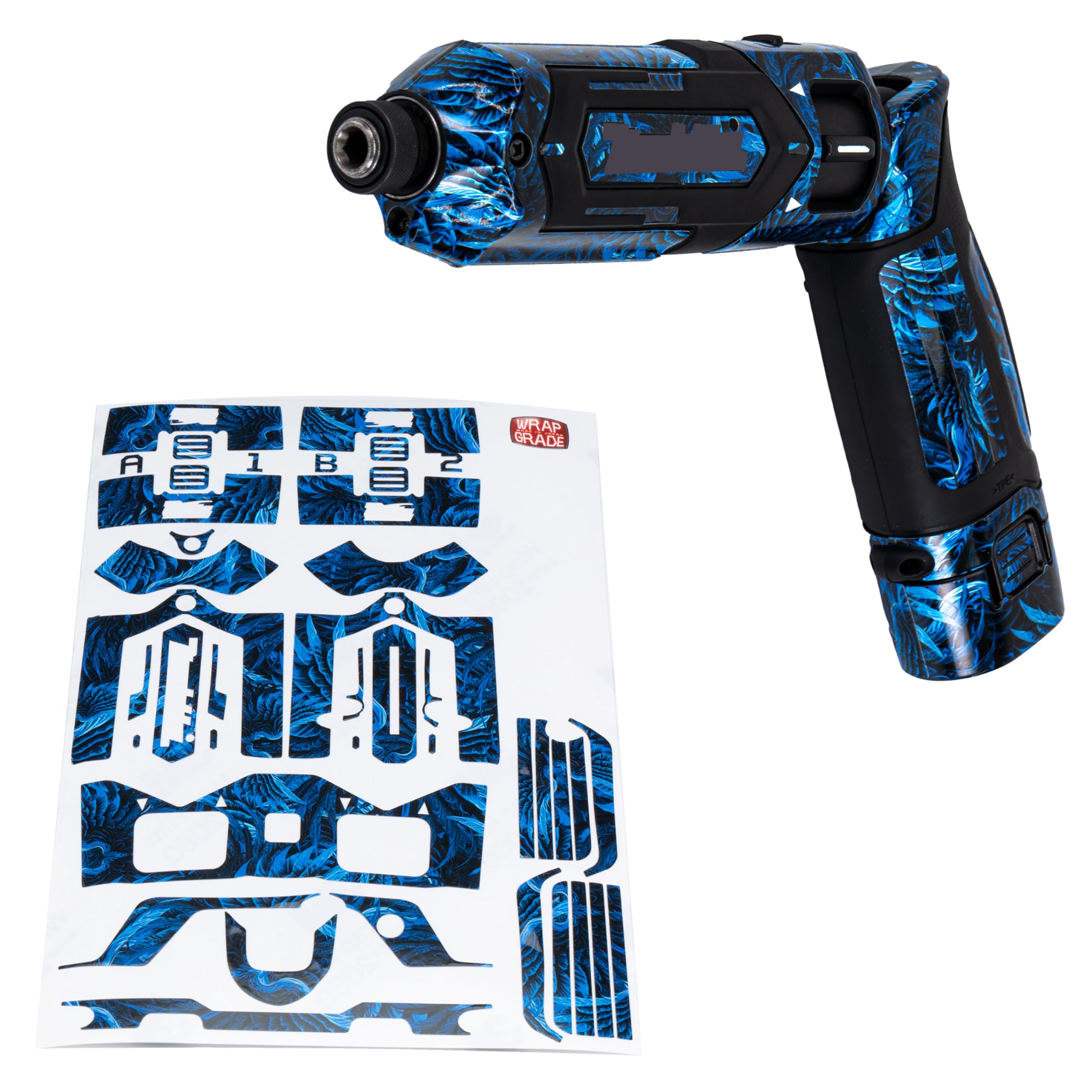 

WRAPGRADE Специальная пленка для Makita TD022D Feather (Феникс Блю)