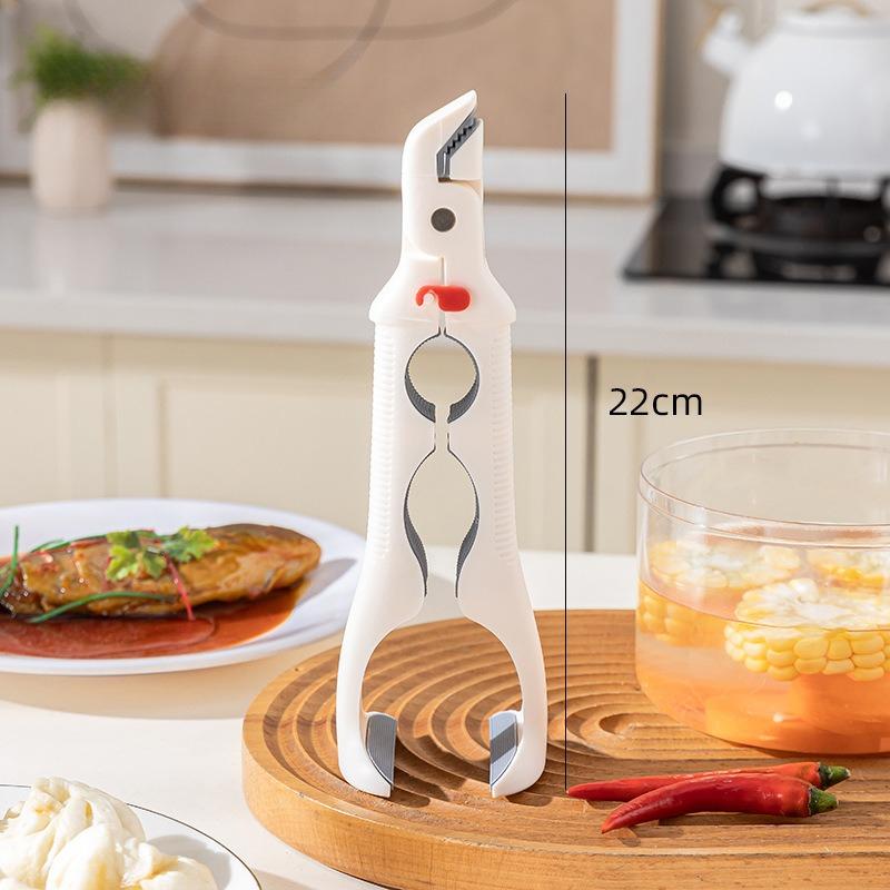 1PC Three-in-one Anti-skid Pliers Pot Clip Anti-scalding Clip Kitchen Silicone Bottle Opener Household Tools Household Goods