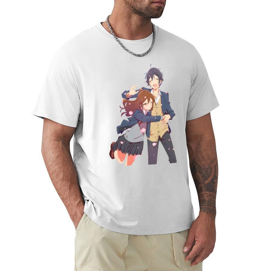 Horimiya TShirt Heavyweights Street Wear Personalized Tshirt Oversizeds Men T Shirt