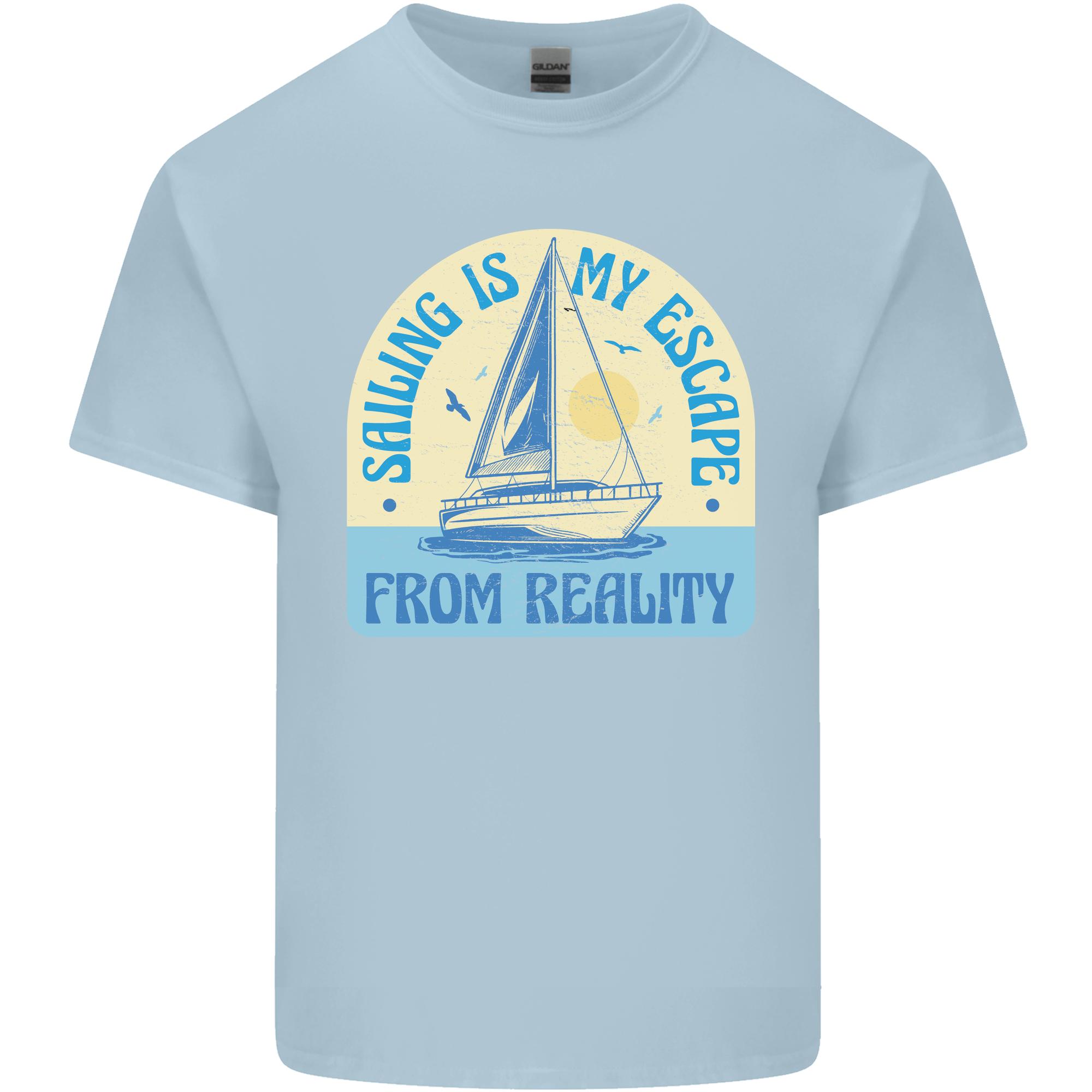 Sailing My Escape From Reality Sailor Unisexs Light Cotton TShirt S