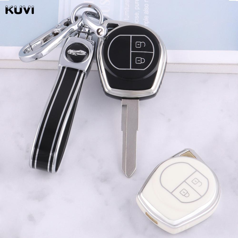 New Tpu Car Key Case Cover Shell Fob For Suzuki Swift Grand Liana Sx4 Window Vitara Amagatarai Keyless Bag Keychain Accessories