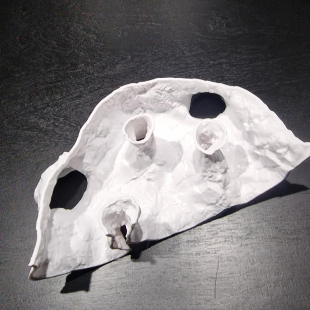 3D-gedruckte Aquariendekoration Unterirdischer Tunnel Höhle Aquariumzubehör Natürlicher Unterschlupf Zucht Landschaftsgestaltung Ornamente