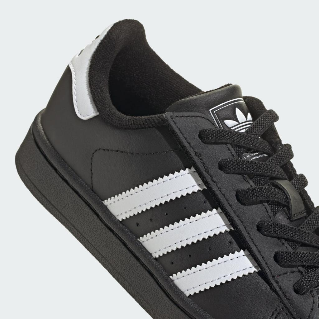 adidas SST II CF EL C IH6401 Kids' Originals Sneakers Core Black / Cloud White / Core Black