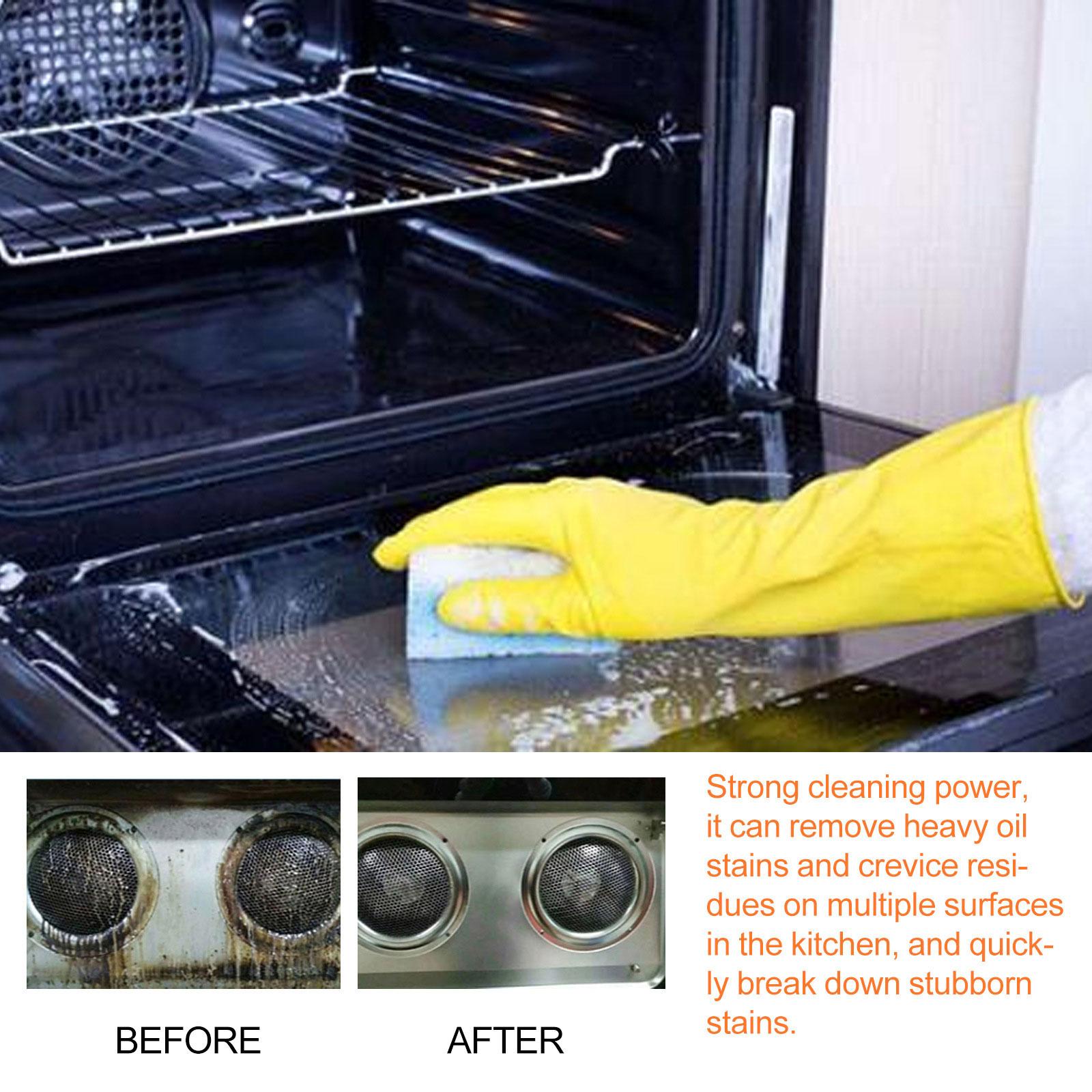 100 мл Bubble Cleaner Foam Spray Kitchen Cleaner Foaming Heavy Oil Stain Cleaner Мощный — фото 5