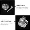 20Pcs Heavy Duty Glass Clips Mirror Holder Clips for Wall Mounting Cabinets Glass Doors Acrylic Panels Wood Substrates Fixing