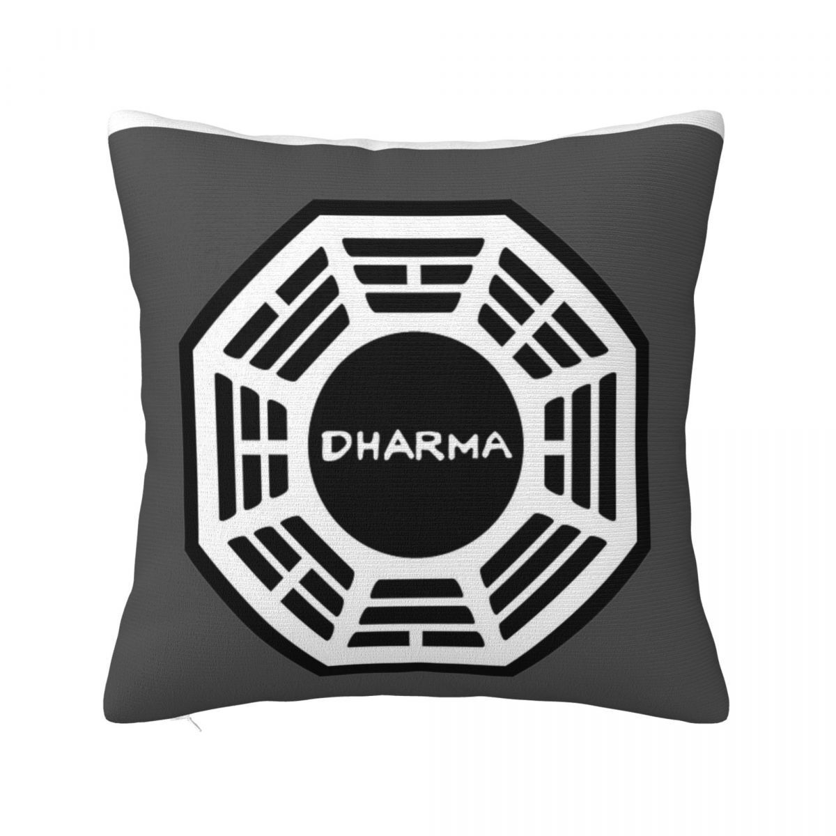 Логотип Инициативы Дхармы Потерянная ТВ-шоу Чехол Дакимакура Для Подушки 45X45 Чехлы Для Подушек Наволочка Чехол Для Подушки 12x12Inch