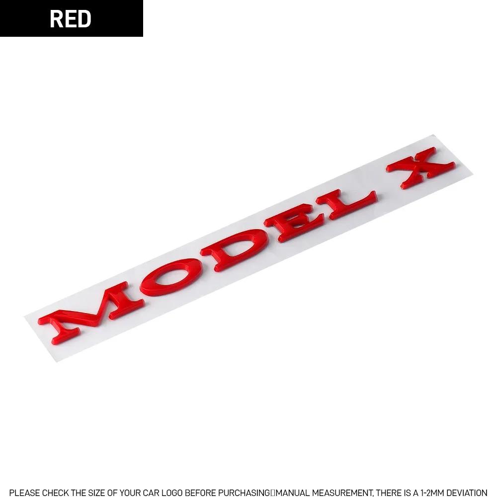 Autoaufkleber 2025 Neu Tesla Für Tesla Model Y Model S Model X Abzeichen Styling Auto Außen Dekor Emblem Aufkleber ABS Auto Heckklappe