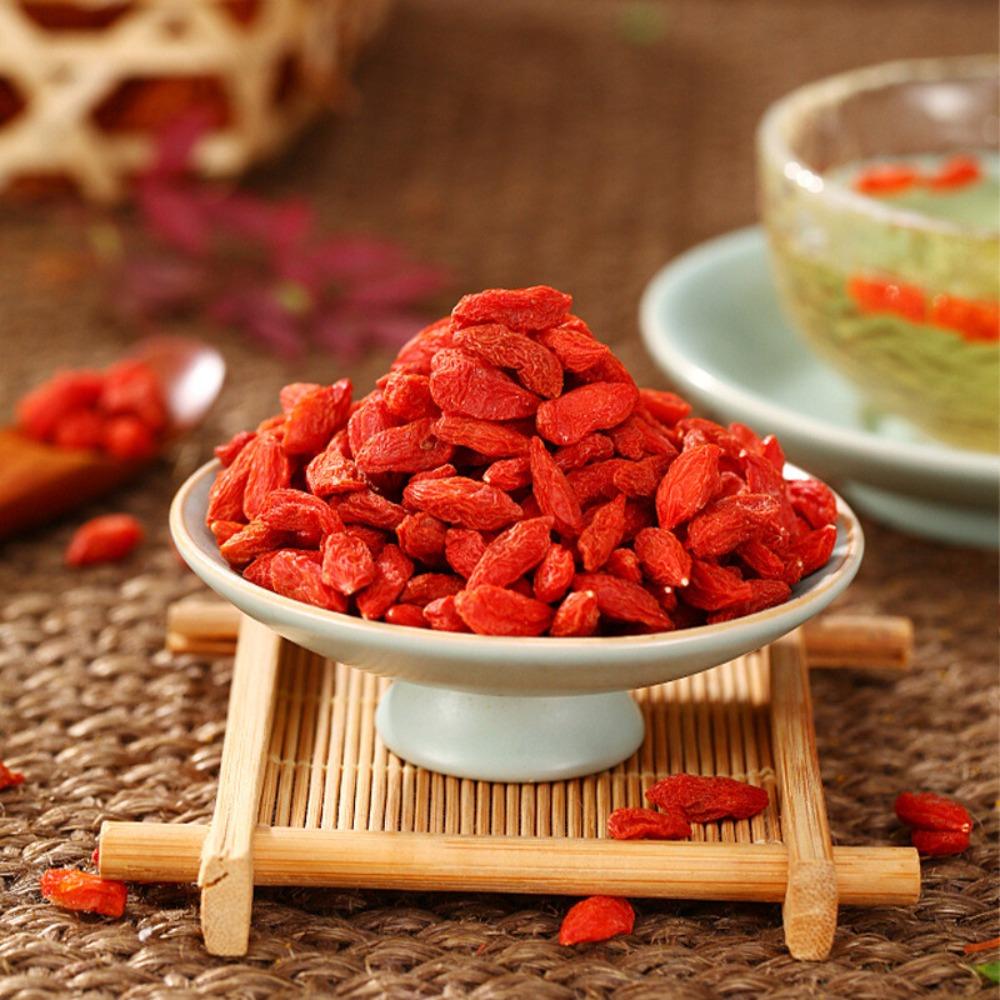 Herbal Goji Berry Tea 100g, Ningxia Energy Boost, Caffeine Free