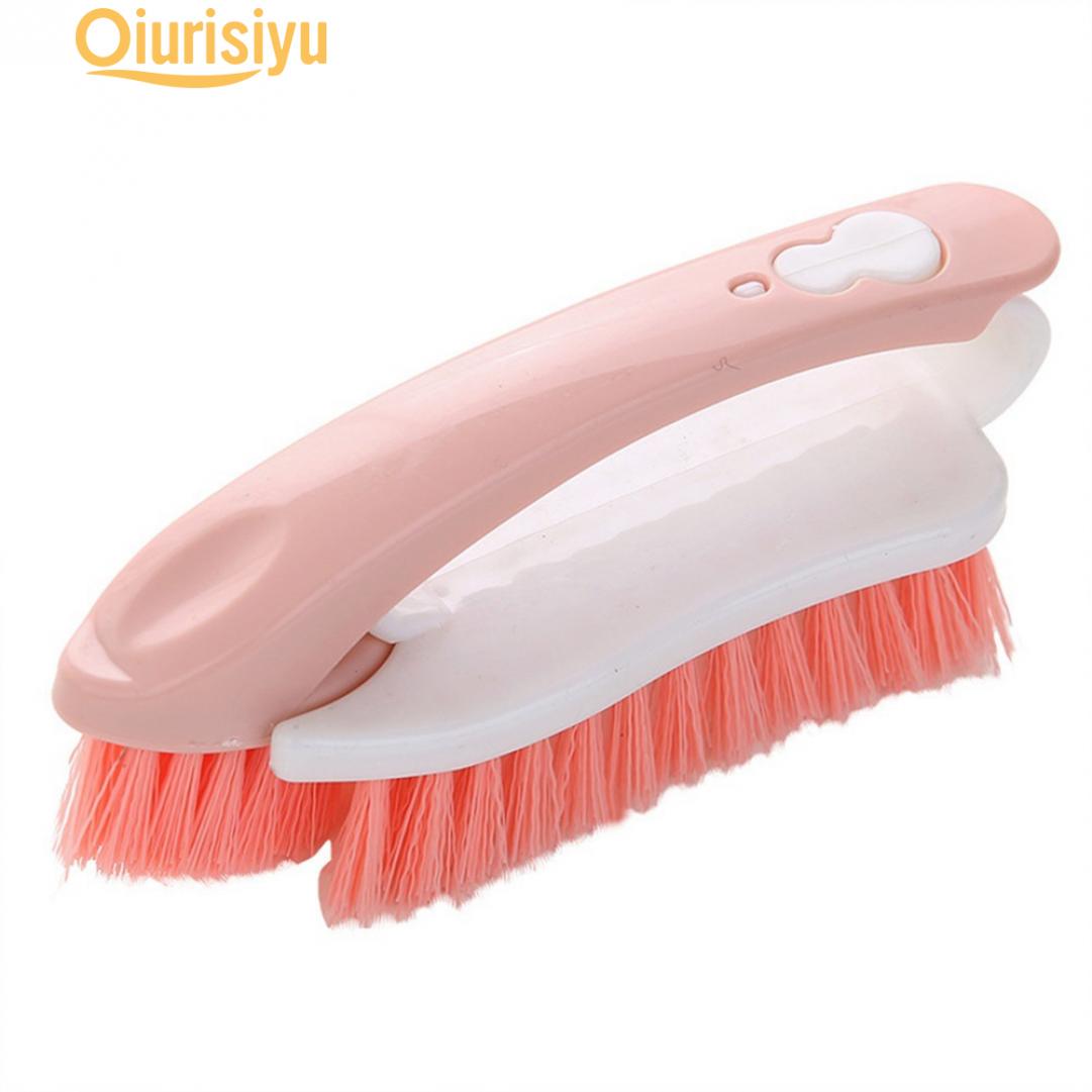 

Щетка для мытья одежды, обуви, плитки, 2-в-1, скребок для дома