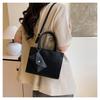Simple Contrast Color Casual Commuting Large Capacity Fashion Design Crossbody Handbag Small Square Bag For Women