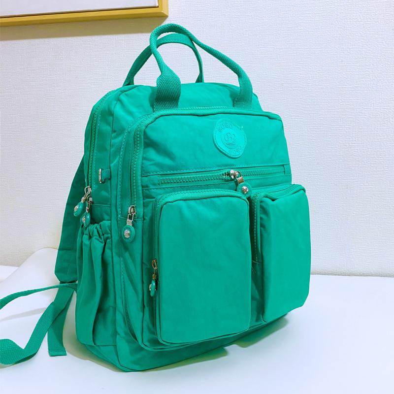 Large Capacity Backpack for Women Multi-pockets Nylon Women's Bag Causal Waterproof School Bags Laptop Backpack Stylish Backpack