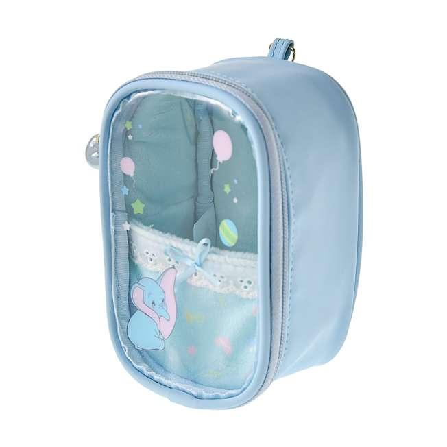DISNEY Dumbo Pouch Keychain Type Clear Window ( Mellow Hug ) Japan NEW