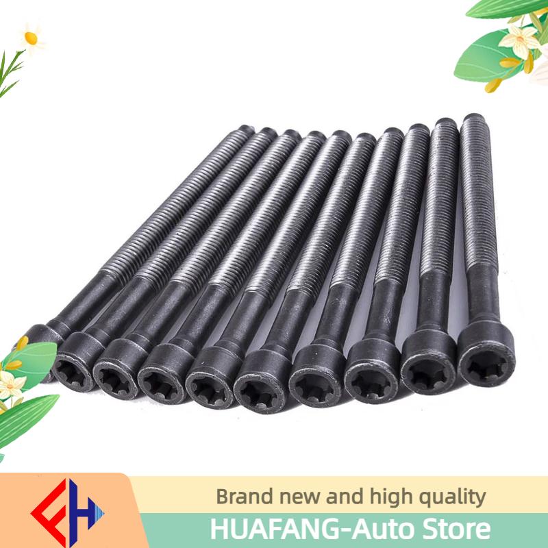 Original New Cylinder Head Bolt Kit 06d103385D For Passat Cc Golf Tiguan Jetta Transporter A4 A5 A6 Q5 Tt Skoda Seat 1.8t/2.0t