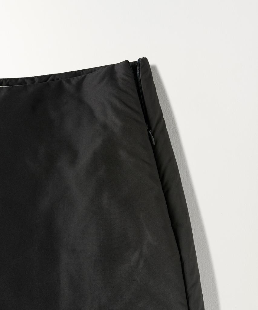 Tudment Padded Mini Skirt Black