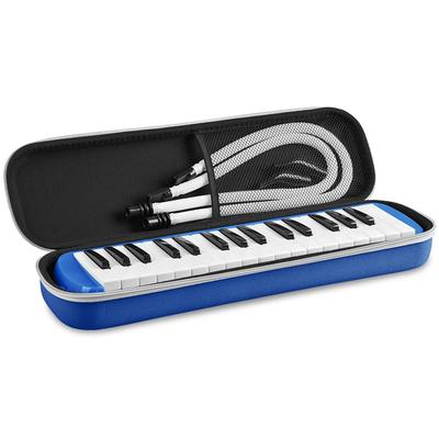 Ototacam Teclado Gaita Melodia Piano 32 Teclas Pianica Melodion Mangueira Cantando Boca Conjunto para Alunos do Ensino Fundamental Estojo Leve de Resina ABS