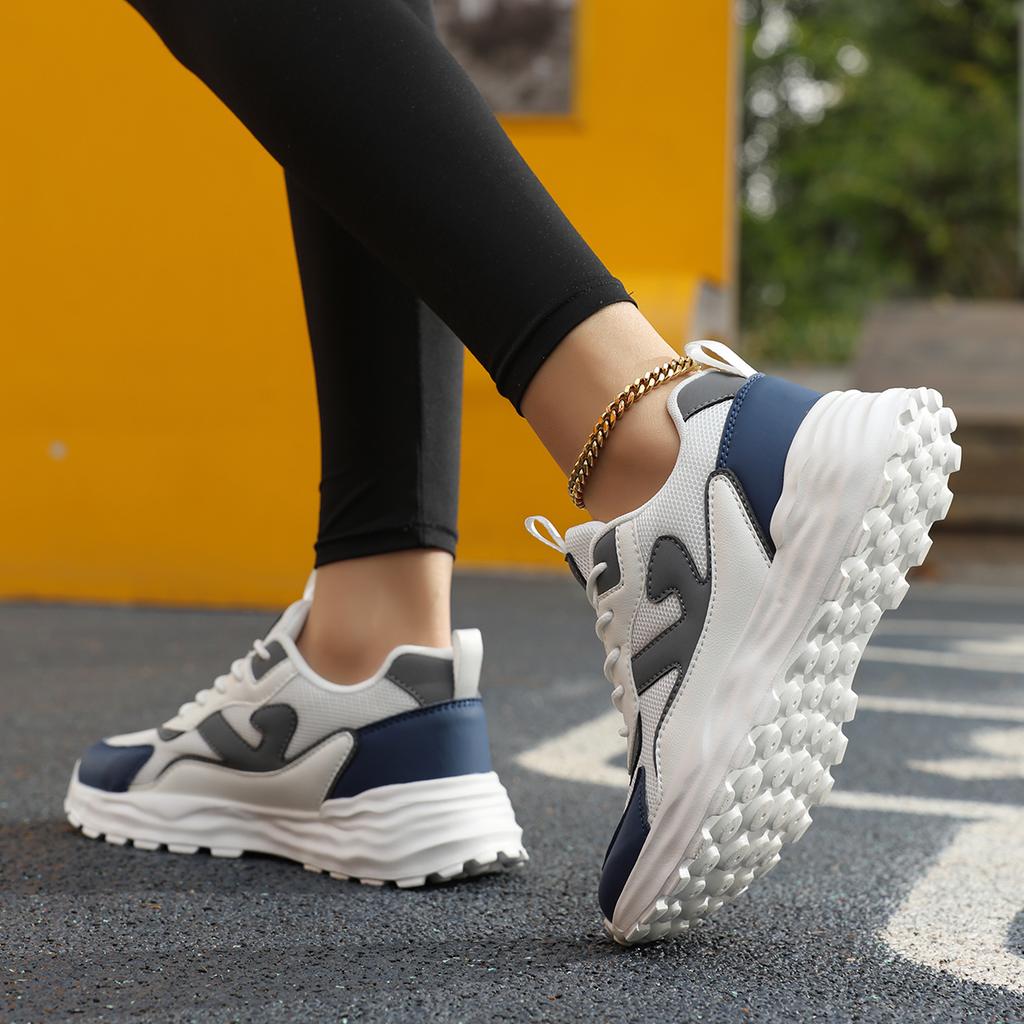 TUINANLE Sneakers Women's Summer Non-slip Soft Soled Mesh Breathable Casual Shoes Running Light Travel Shoes Men