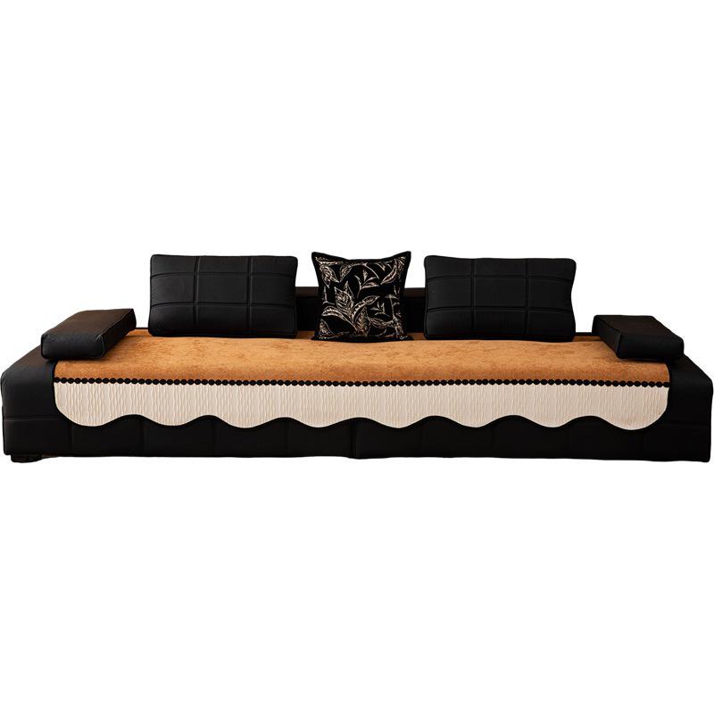 All-Season Non-Slip Leather Sofa Cushion Set