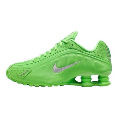 Shox R4 Green Strike Sneakers da Donna Argento Metallizzato HV0839-398