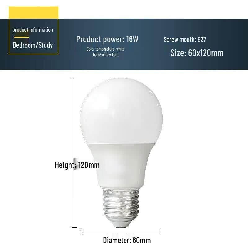 FSL E27 LED Energy Efficient Cool White Light Bulb
