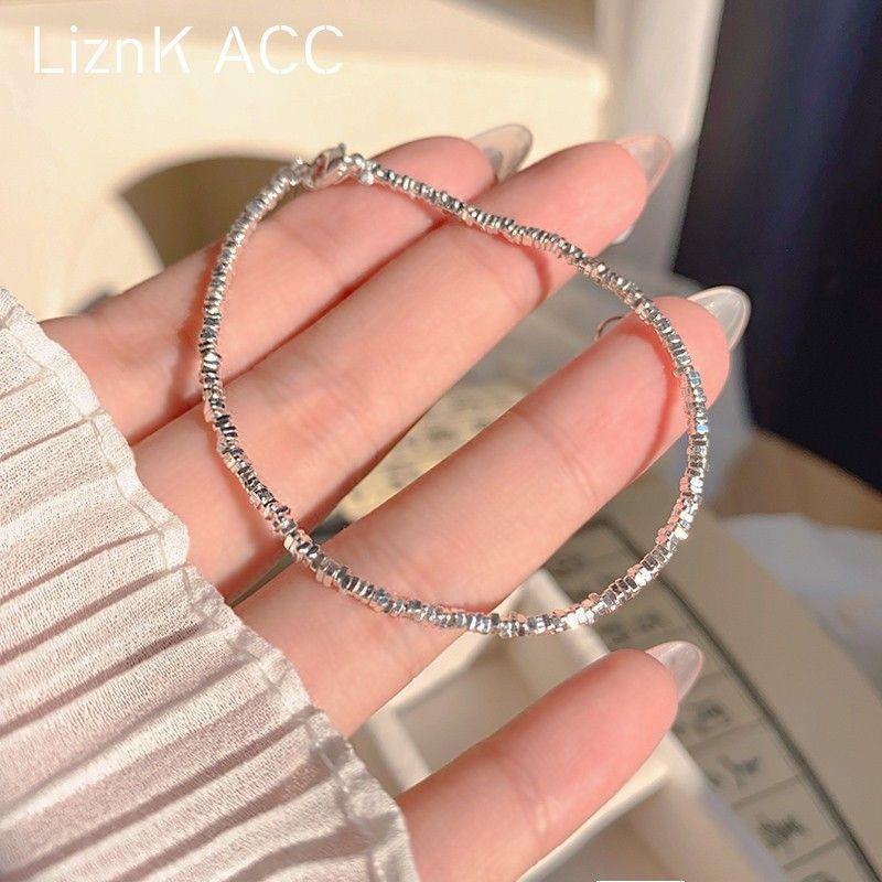 

Доступная роскошь Нишевый дизайн Маленькие серебряные браслеты для женщин 2023 Новое поступление Элегантные Простые и Модные серебряные украшения для рук Silver