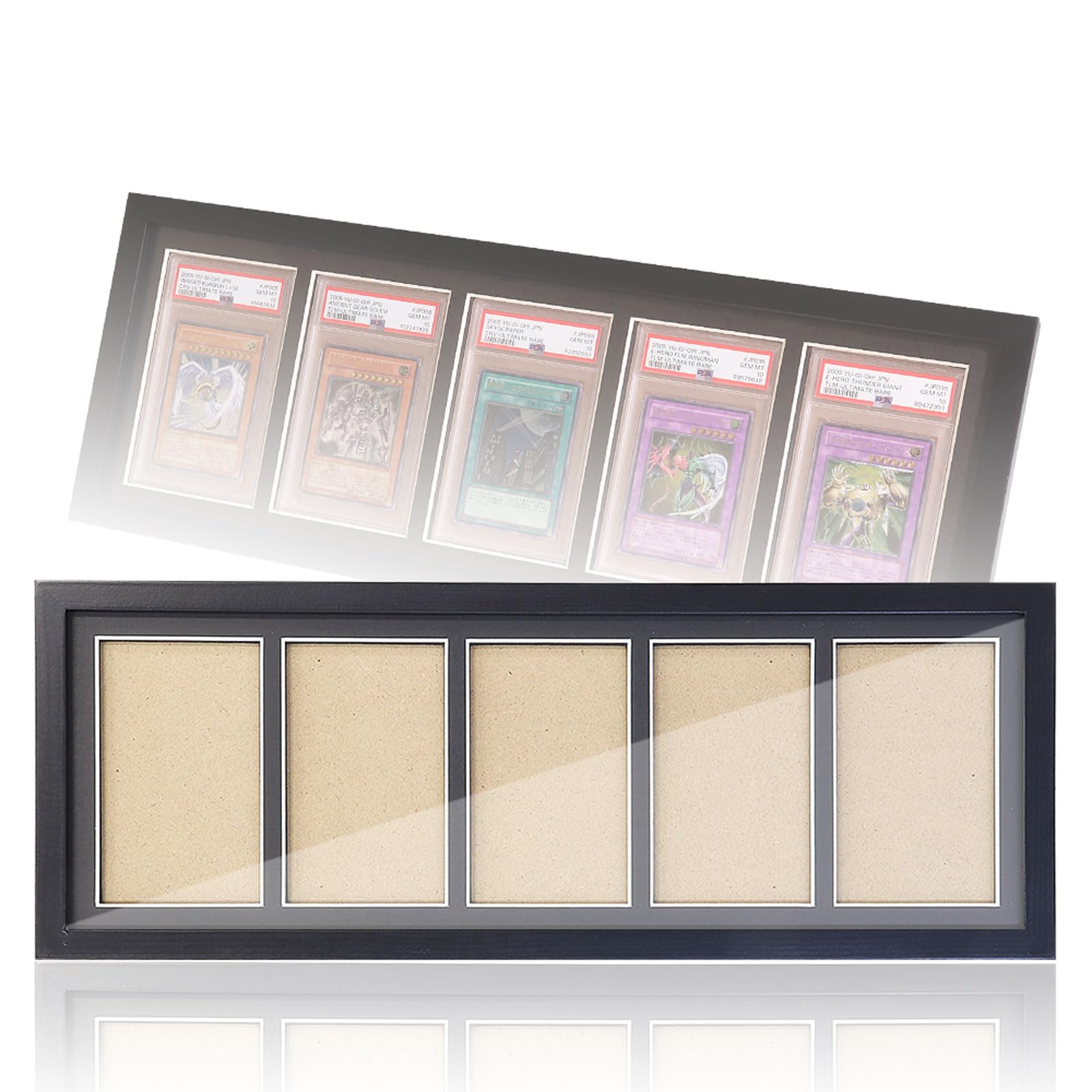 

Коллекционный фрейм Hogodas PSA Магнитный, изготовленный на заказ для торговых фотографий и торговых карточек, совместимый с деревянными и акриловыми кейсами PSA, лоадер, чёрный