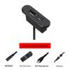 12V Embedded USB Type-C Charger for Coffee Table, Sofa, or Bedside Cabinet - Concealed Furniture Phone Charger.