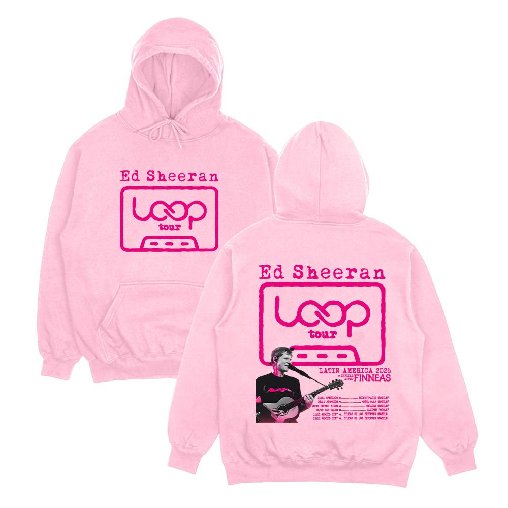 

Ed Sheeran Loop Tour LATIN AMERICA 2026 Hoodies Graphic Sweatshirts Men Fashion Women Casual Clothing Fall Streetwear XS