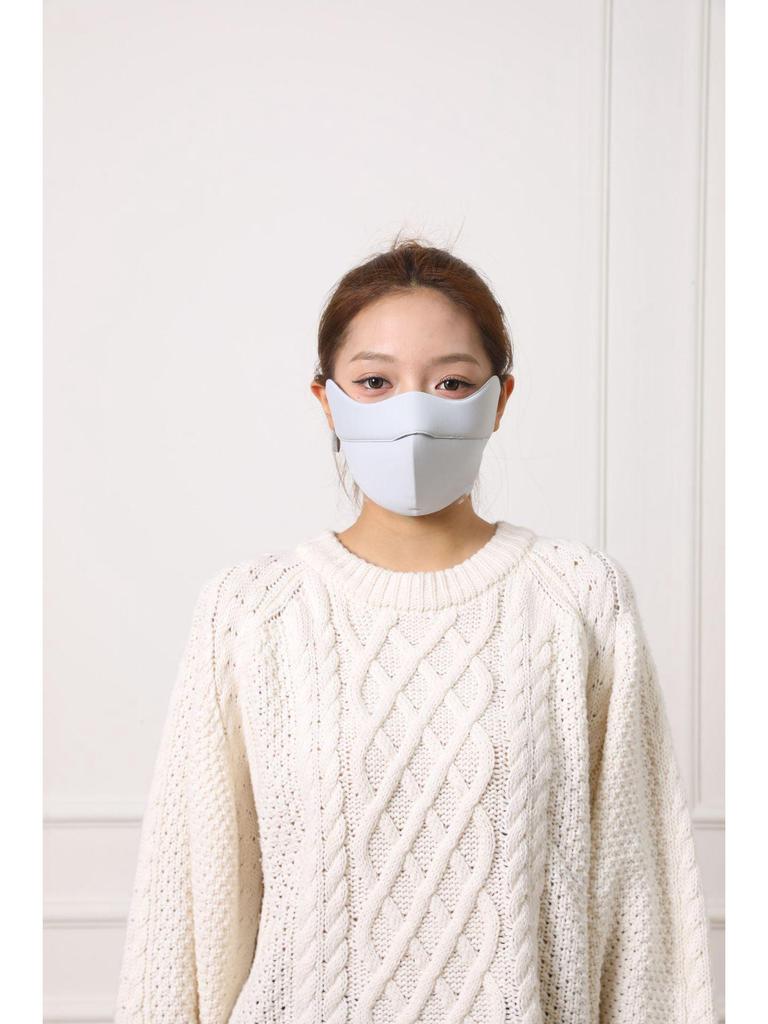Lux Winter Mask: Thickened Sponge with Light Luxury Fabric, Wind & Cold Resistant, Eye Corner Protection, Unisex Design.