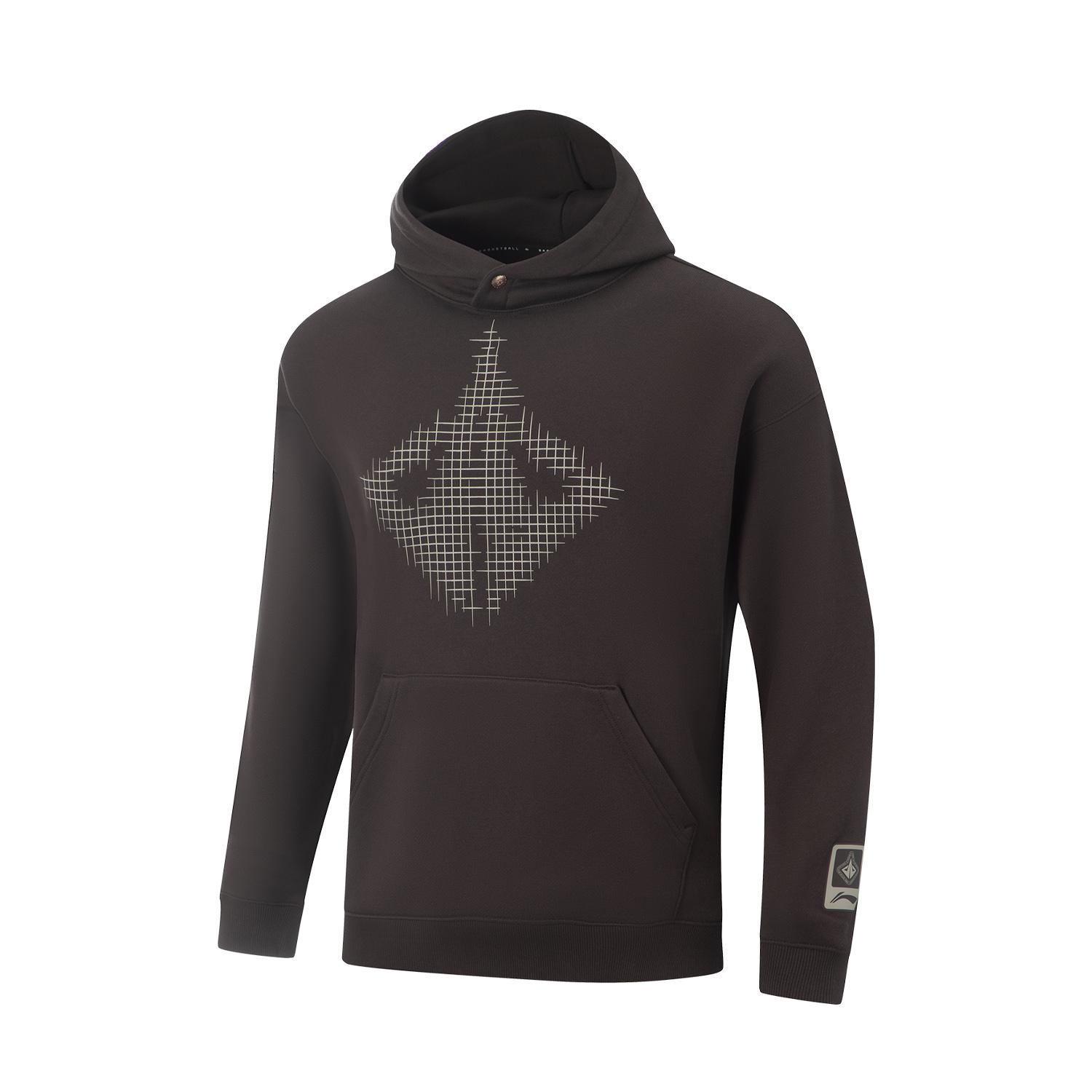 

Li Ning Джимми Батлер Флис Теплый Спортивный Модный Универсальный Свободный Худи Мягкий Теплый Повседневный Свитшот Мужские худи AWDVE43-1 M