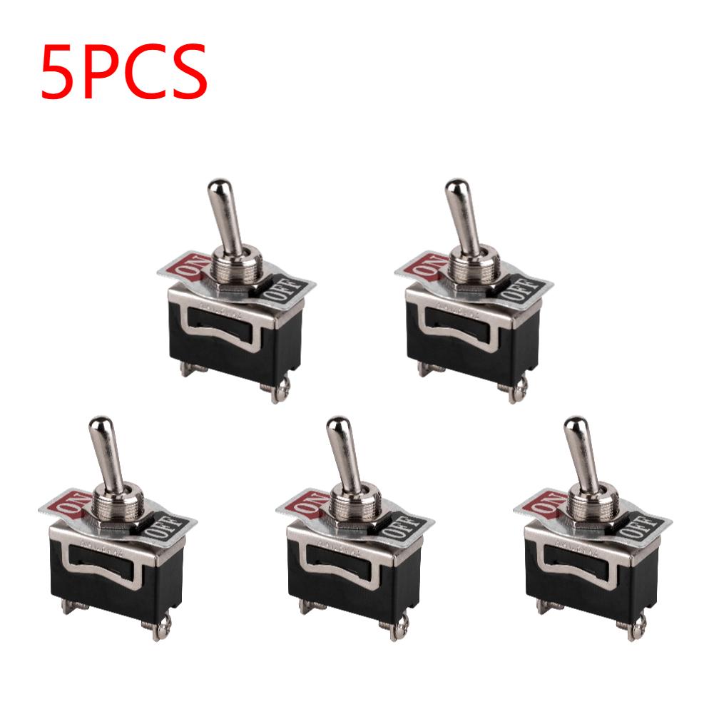 3-10Pcs Car Boat Heavy Duty Rocker Toggle 15A 250V 20A 125V SPST 2Pin ON/Off Switch With Waterproof Boot Cover Rocker Switches