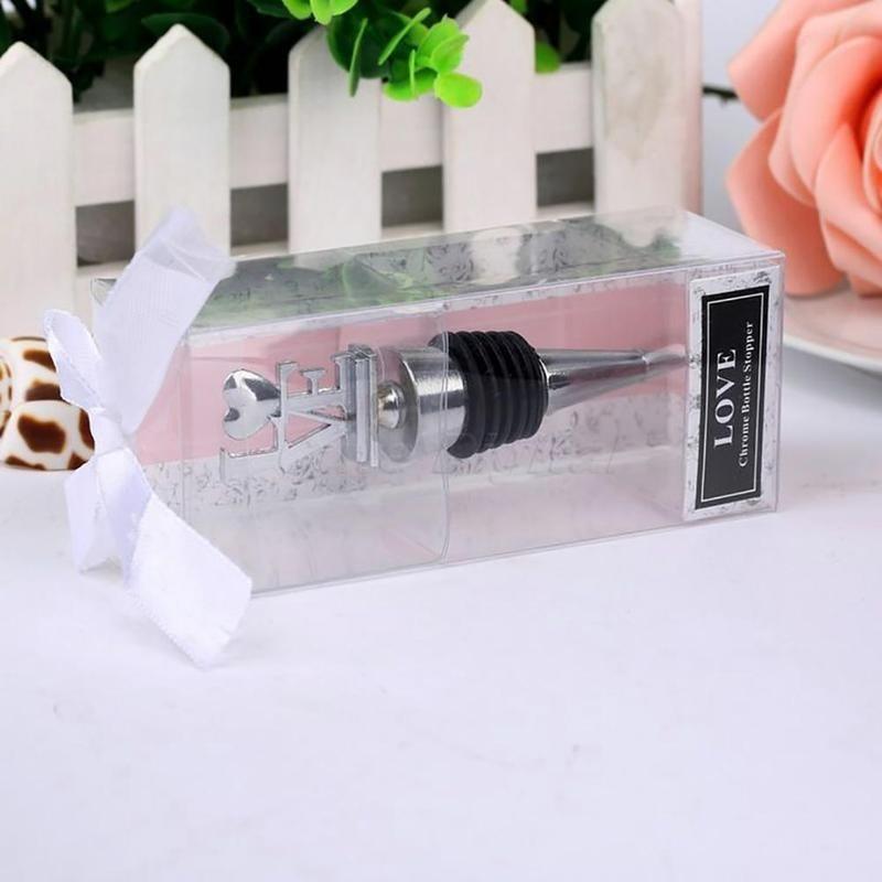 New Stainless Steel Reusable Vacuum Sealed Red Wine Bottle Stopper Plug Favors Gifts