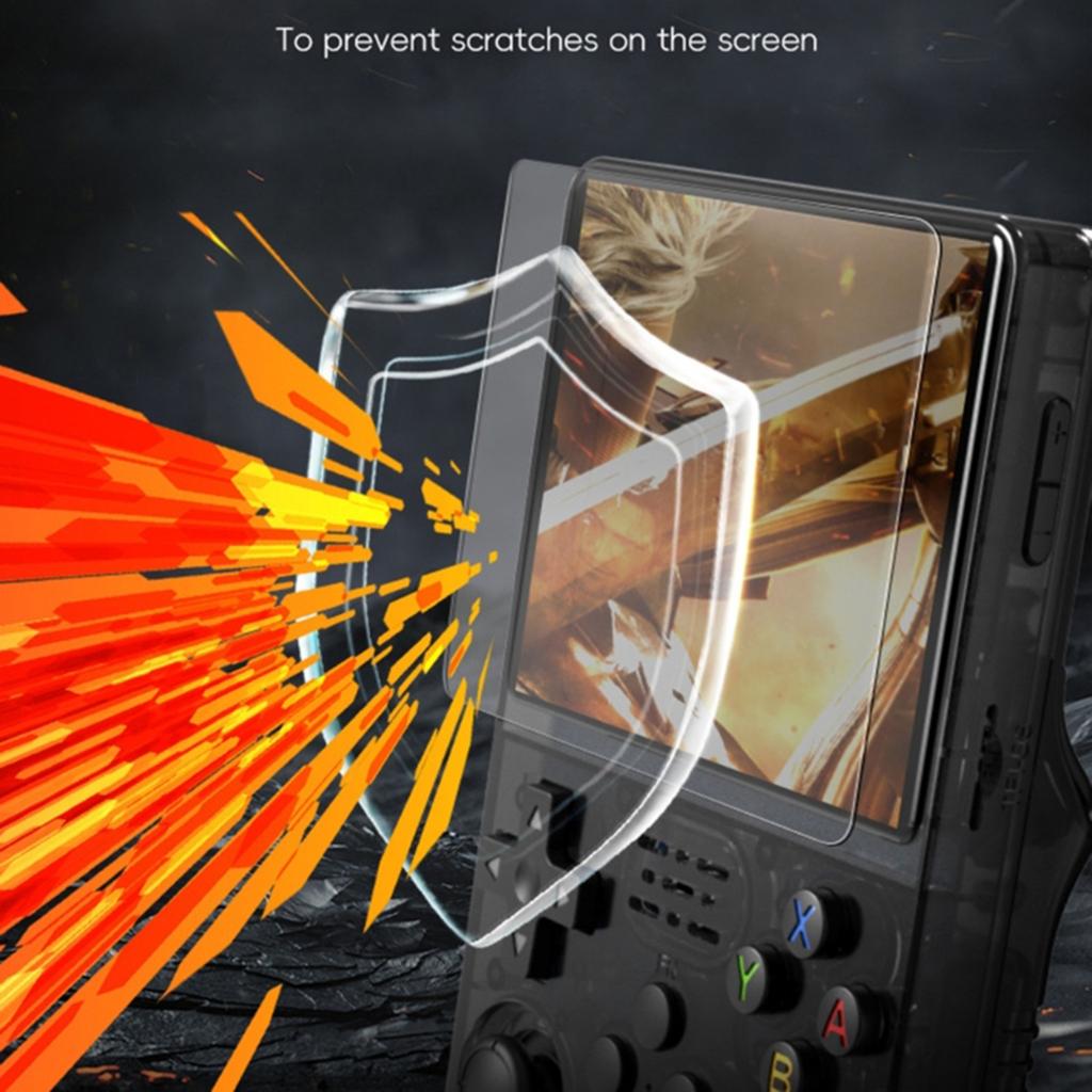 Scratchproof Storage Bag for R36S R35S K36 Gaming Accessories Game Console Carrying Case with Screen Film Joysticks Caps