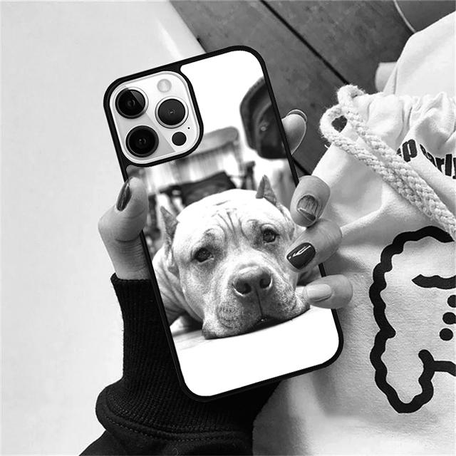 Pitbull Dog Coque Shell For iPhone 17 Air 15 16 14 13 12 Pro Max 11 Pro Max Plus Phone Case Cover