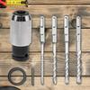 Drill Bit Adapter Heavy Duty Quick Release Portable Electric Wrench Drill Bit Conversion Adapter for Electricians Plumbers Home