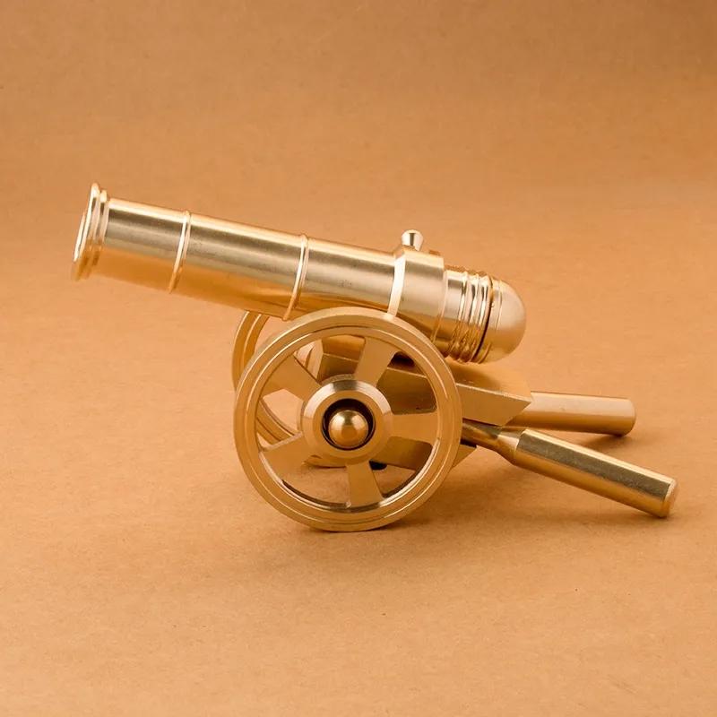 Home Brass Cannon Military Cannon Model Military Souvenir Room Feng Shui Gift Decoration Home Office Crafts