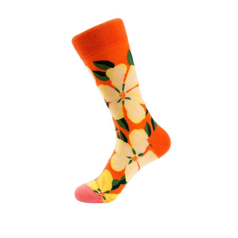 Men Socks Cotton Crew Socks Cartoon Animal Dog Pattern Socks Novelty For Christmas Gift