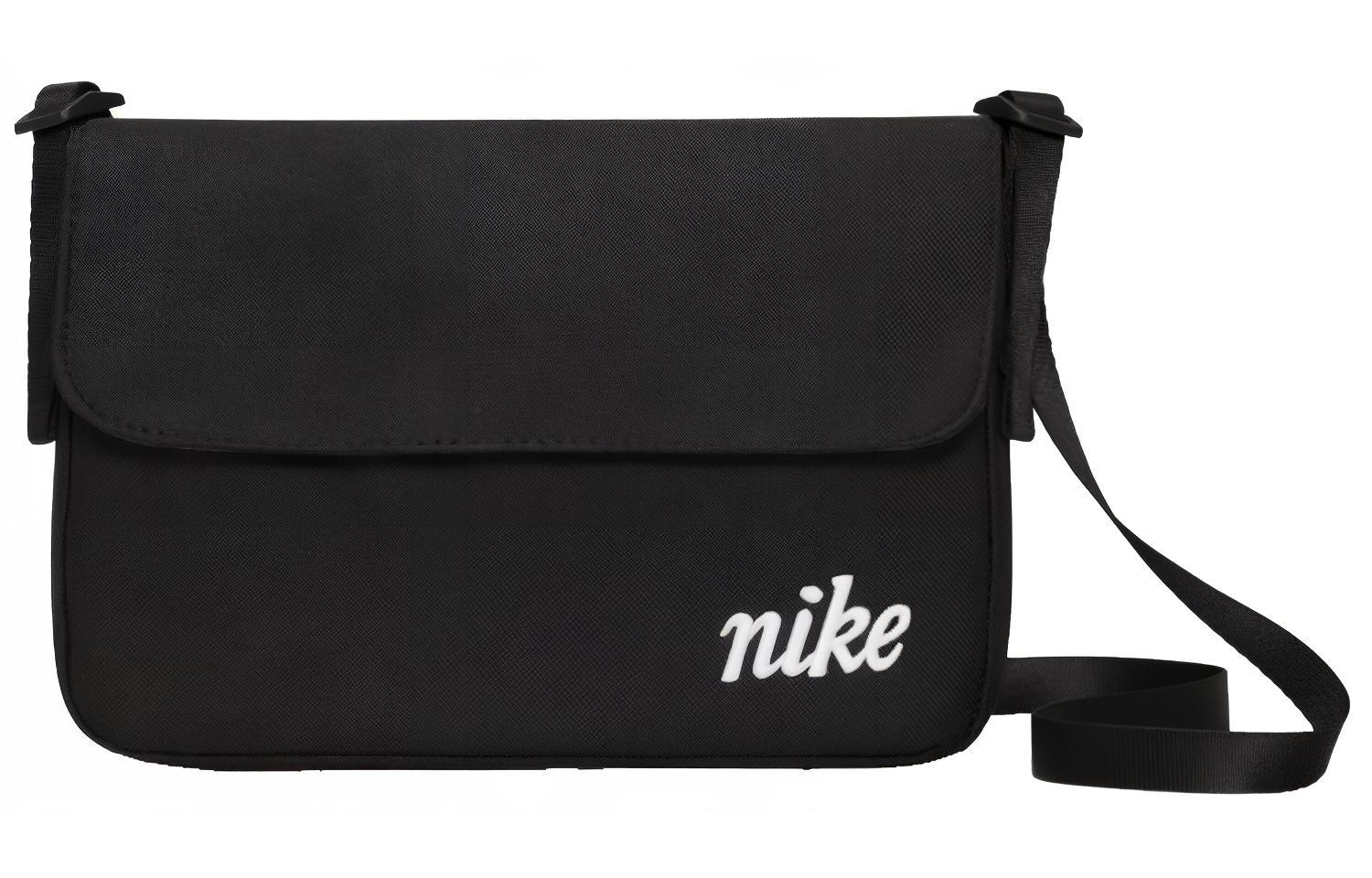 

Nike Athleisure Polyester Crossbody Bag, Shoulder Bag Unisex Pure Black DQ5701-010