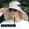 Men's Large Brim Anti-UV Summer Fishing Sun Hat