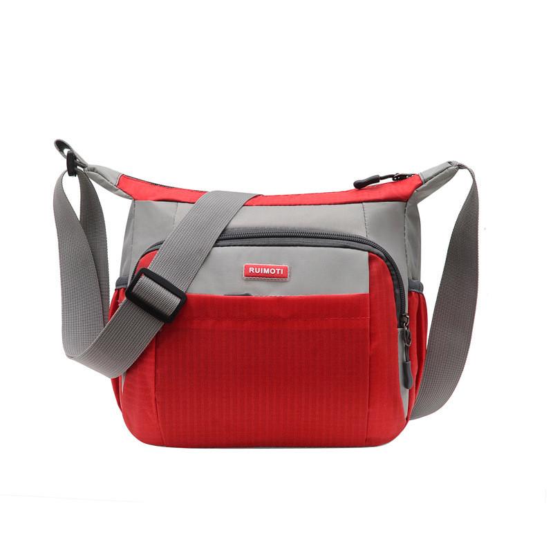 Nylon Crossbody Shoulder Bag For Men With Wearresistant Design For Leisure Use
