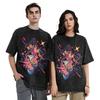 Anime JoJo's Bizarre Adventure Kuujou Joutarou Print T Shirt Men High Quality Cotton Tshirts Vintage Washed Tee Harajuku T-shirt