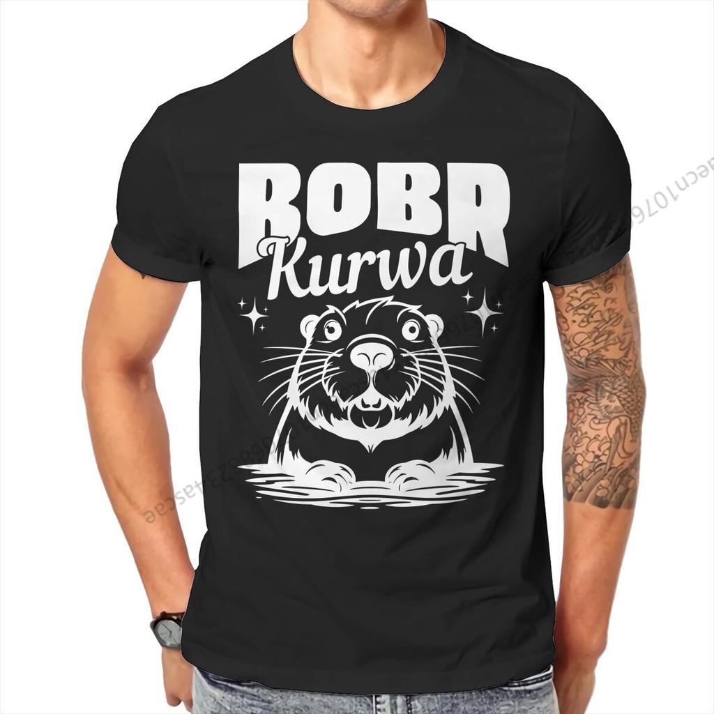 Bobr Kurwa Bever T-shirt Unisex T-shirts Zomerkleding Katoenen O-hals T-shirt