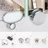 Specchio da Bagno Vetro Accessori Fissi Piastra Pubblicitaria Morsetto Vetro Clip Fissa