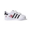 adidas Originals SUPERSTAR CF I Comfortable Slip Resistant Cushioning Slip Resistant Cushioning Low Top Toddler Shoes FZ0619