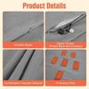 3 Heated Level USB Heating Shawl Portable Thermal Blankets Versatile Long Cape Style Shawl  Indoor