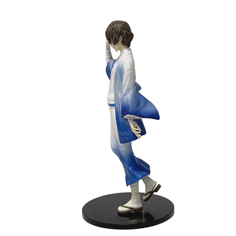 20cm Dazai Osamu Figure Bungo Stray Dogs Anime PVC Model Toy Gift Collection Action Figure Birthday Gift