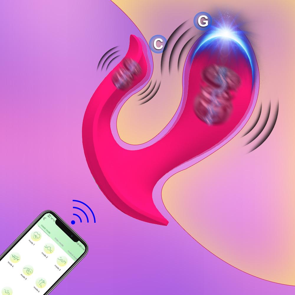 Women's Outdoor Wearable Long-Distance Remote Vibrator for Couples