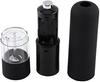 Automatic Electric Pepper and Salt Grinder Battery Operated One Hand Spice Mill with LED Light Adjustable Grind for Kitchen BBQ