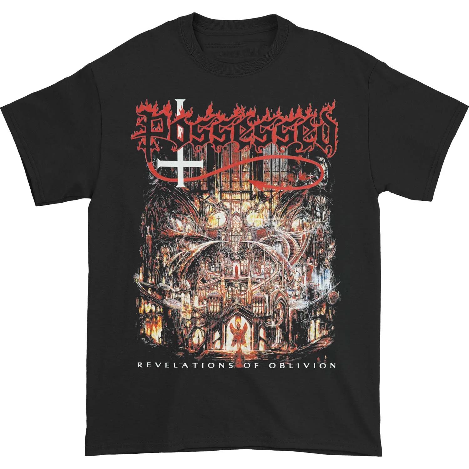 POSSESSED Band Album For Fans Heavy Cotton Black All Size Shirt TU531 XL