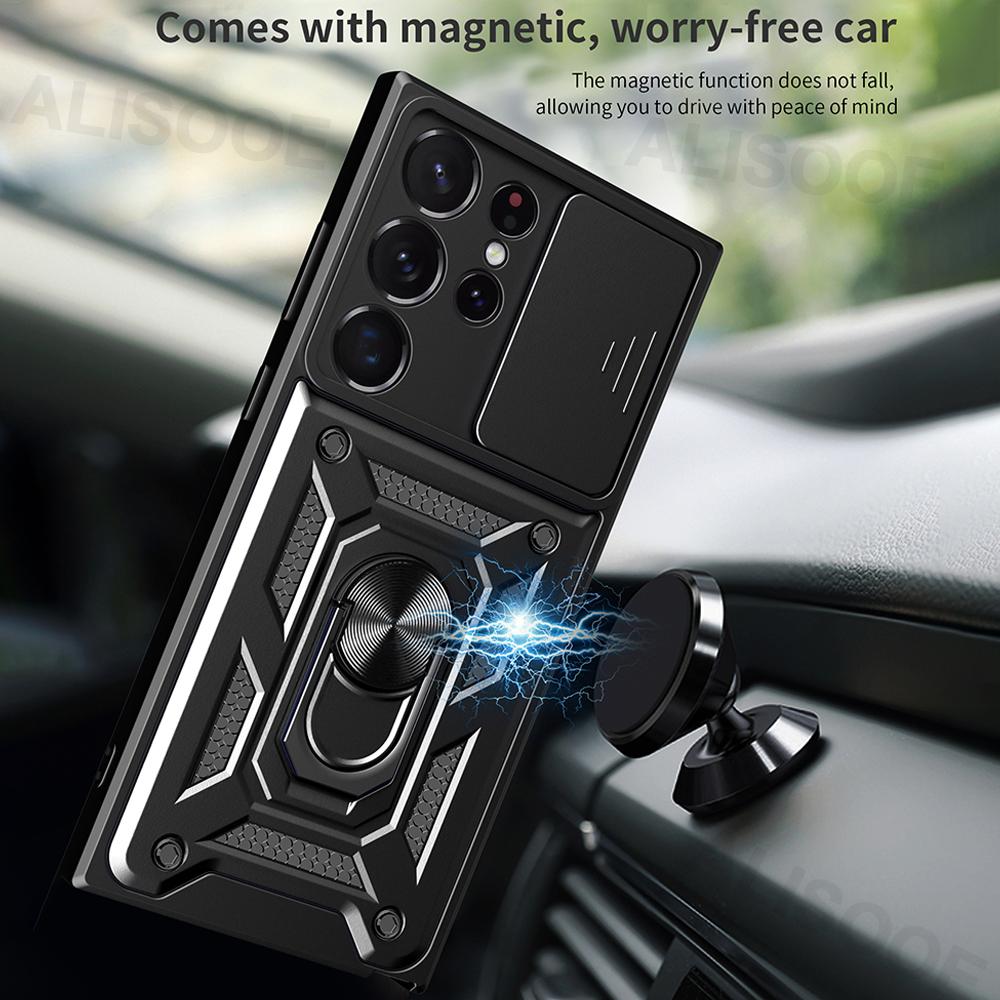 For Samsung S23 Ultra Case Armor Protect Cover for Galaxy S23 S22 S20 Plus S21 FE A12 A22 A32 A42 A52 A72 A54 A13 A33 A53 A73