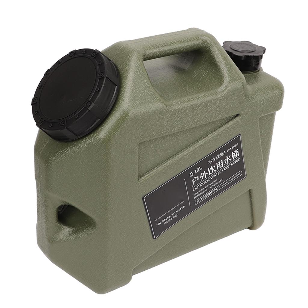 Portable Water Container Leakage Proof Large Water Storage Tank with Faucet for Camping Travel Home